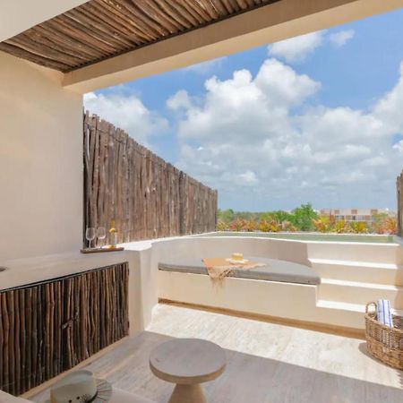 Private Pool And Rooftop In Aldea Zama, 24 7 Security In A Gated Community 15 Tulum Exterior foto